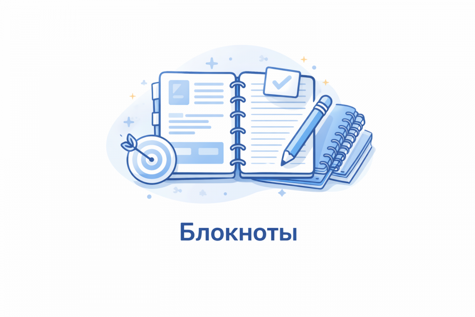 Блокноты