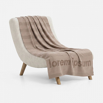 Плед на заказ Pleat Grand, 1 цвет, S